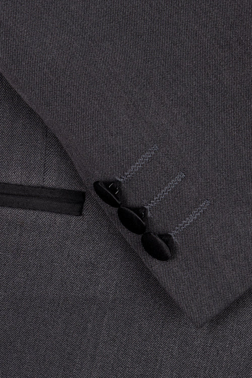 Conjunto de esmoquin infantil "Londres" de 5 piezas en color carbón