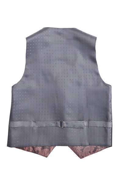 Conjunto de esmoquin infantil "Londres" de 5 piezas en color carbón