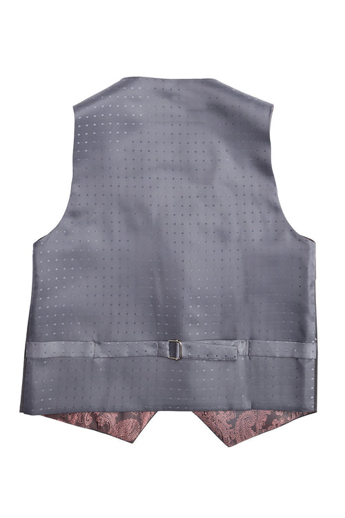 Conjunto de esmoquin infantil "Londres" de 5 piezas en color carbón