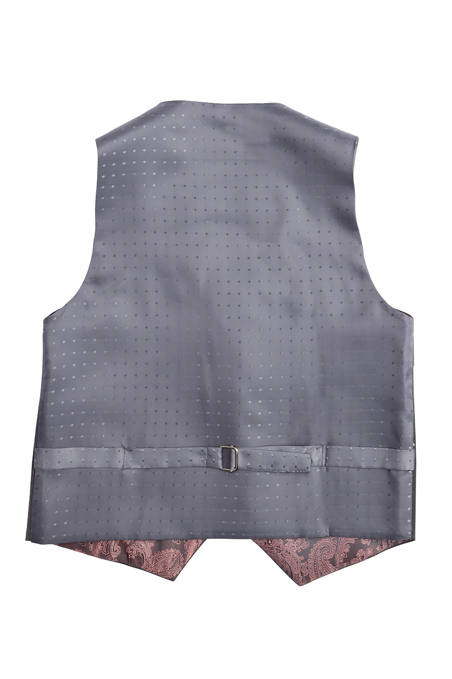 "London" Charcoal 5-Piece Tuxedo Set for Kids