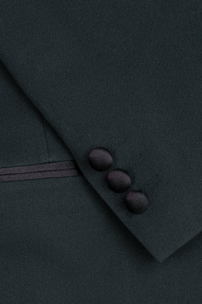 Esmoquin infantil de 5 piezas “Londres” en verde cazador