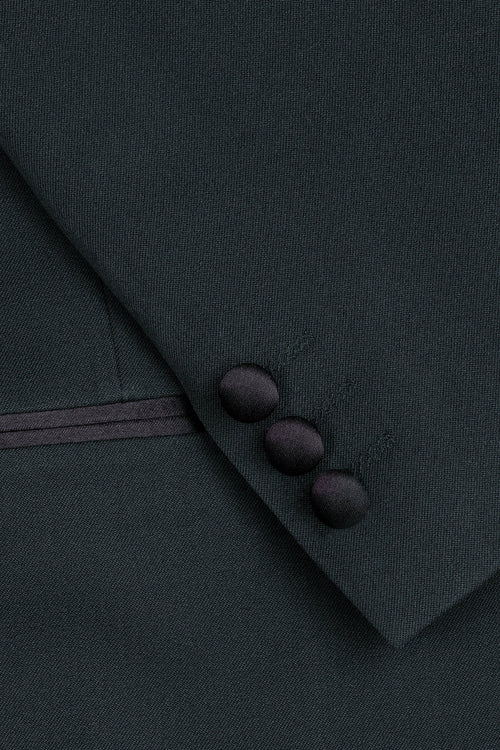 Esmoquin infantil de 5 piezas “Londres” en verde cazador