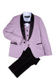 "London" 5-Piece Lavender Tuxedo Set for Kids