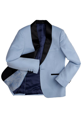 "London" 5-Piece Kids Tuxedo in Powder Blue