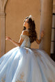 Off Shoulder Ball Gown by Bella Princess PQ1068