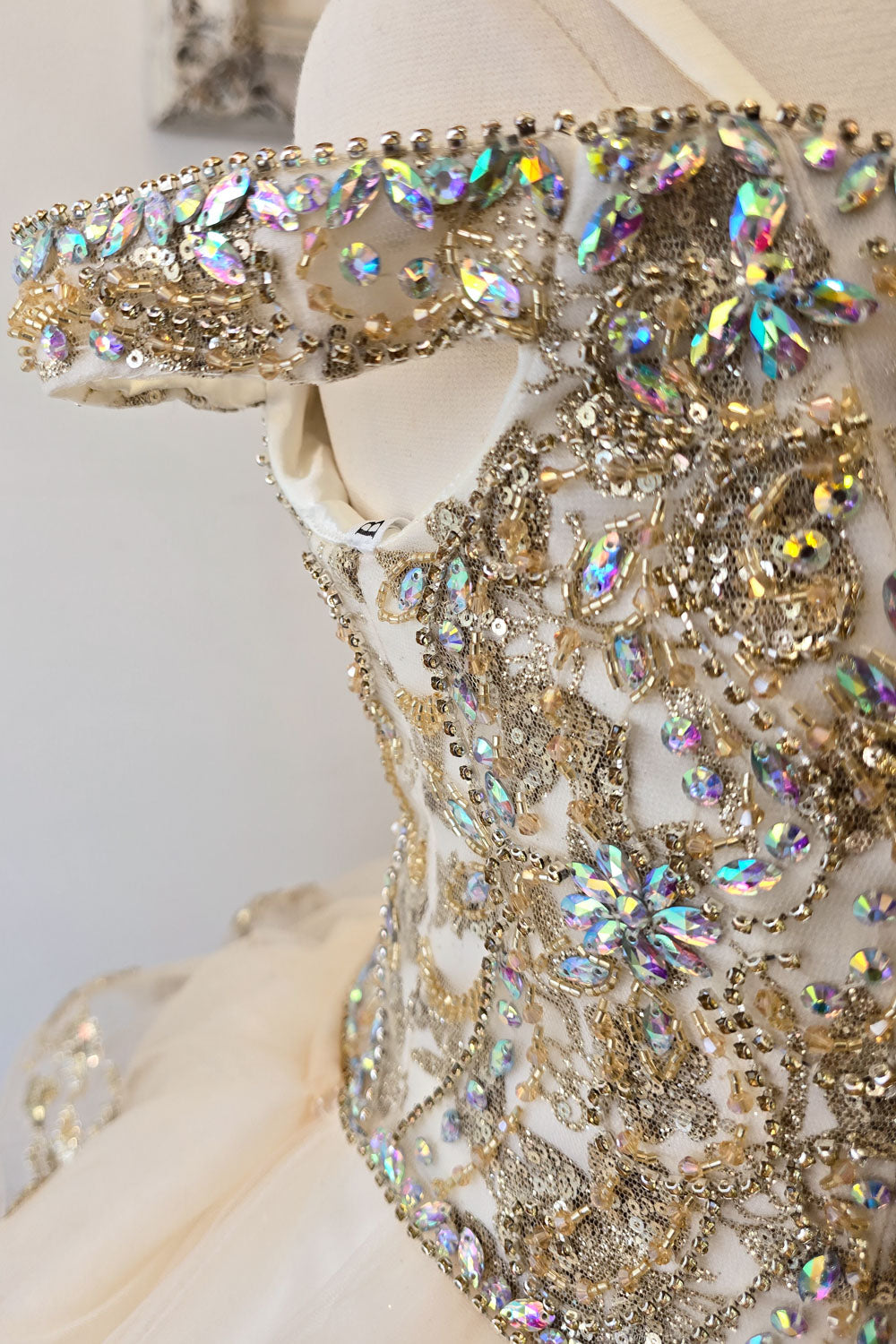 Girls Cold Shoulder Ball Gown by Bella Princess PK1041