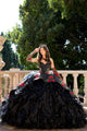 Rose Charro Ball Gown by Bella Princess PQ1083