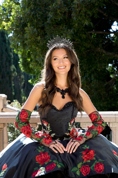 Rose Charro Ball Gown by Bella Princess PQ1083