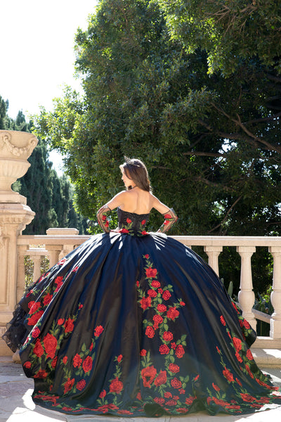 Rose Charro Ball Gown by Bella Princess PQ1083