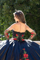 Rose Charro Ball Gown by Bella Princess PQ1083