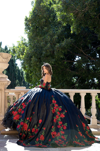 Rose Charro Ball Gown by Bella Princess PQ1083