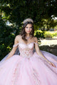 Off Shoulder Corset Ball Gown by Bella Princess PQ1061