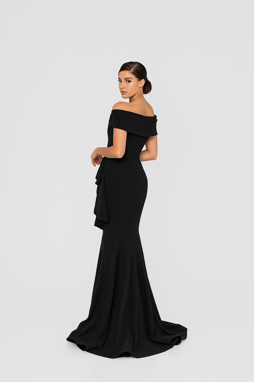 Terani Couture 1911m9339 Off-shoulder Floor-length Evening Gown