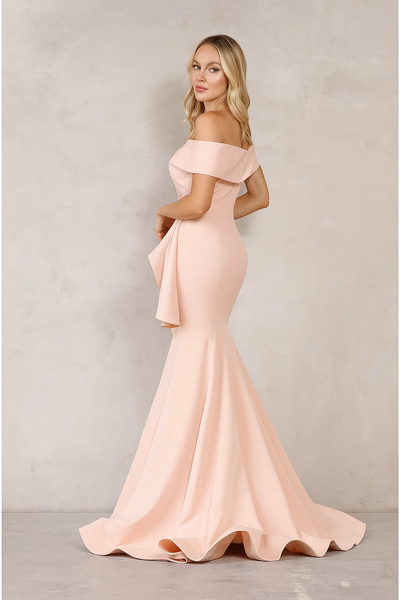 Terani Couture 1911m9339 Off-shoulder Floor-length Evening Gown