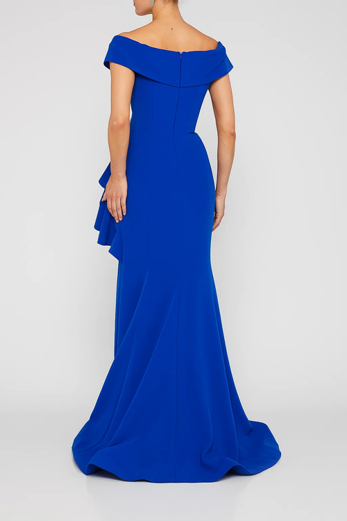 Terani Couture 1911m9339 Off-shoulder Floor-length Evening Gown