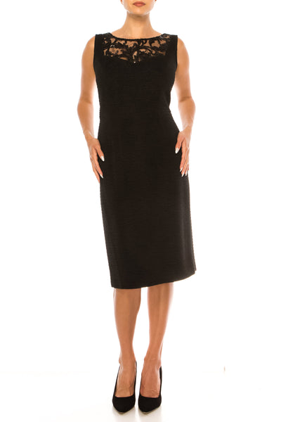 Brianna Milay 28119 Illusion Sweetheart Sequin Trim Sheath Dress with Cropped Jacket