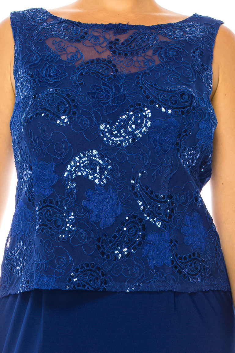 Brianna Milay 2-Pc Floral Embroidered Jacket Dress