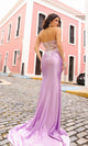 Nox Anabel C1346 Long Strapless Prom Dress with Sweetheart Neckline