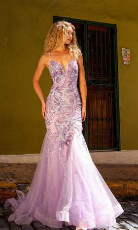 Nox Anabel C1416 Tight Sequin Mermaid Prom Dress