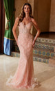 Nox Anabel C1599 – Strapless Beaded Long Prom Gown