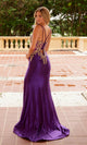 Nox Anabel C1613 Stunning Long Glitter Lace-Up Prom Dress