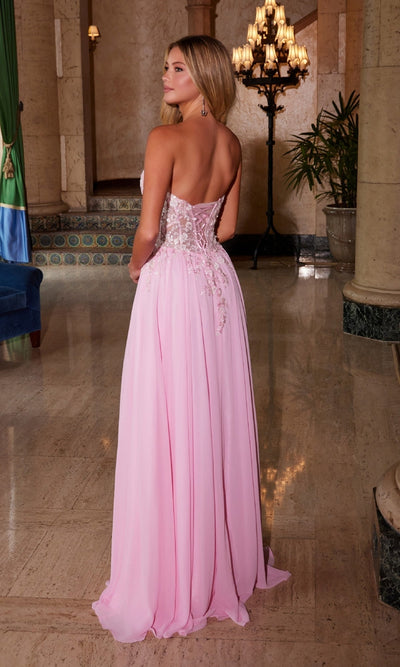 Nox Anabel C1617 Strapless Sweetheart Prom Dress