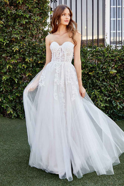 Ladivine CB065W Strapless Bridal Gown