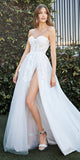 Ladivine CB065W Strapless Bridal Gown