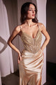 Idyllic Fuchsia Glamour: Ladivine CC0238 Dress