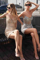 Ladivine CC332 Short Sequin Dress