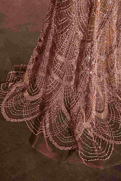 Ladivine CC4020 Embellished Fit & Flare Dress