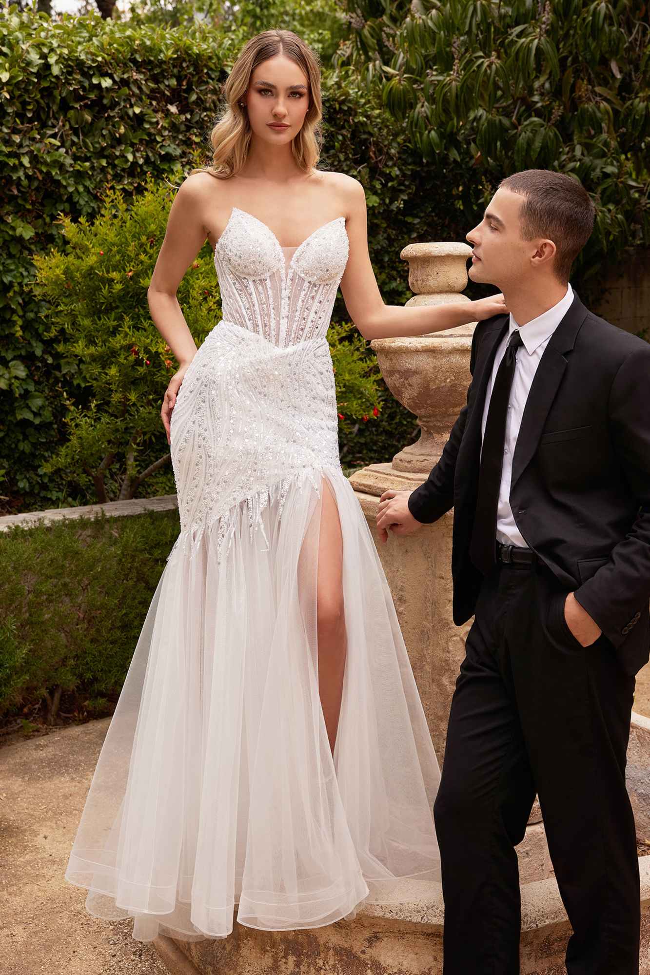Ladivine CD0215W Dress | Cinderella Divine CD0215W