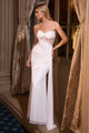 Ladivine CD384W Fitted Bridal Gown Strapless Sweetheart Neck