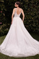 Ladivine CDS511W Wedding Dress with Lace and Tulle