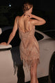 Ladivine CDS531 Fringe Flapper Dress