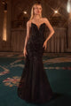 Cinderella Divine Ladivine CDS545 Strapless Mermaid Gown