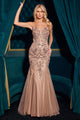 Cinderella Divine Ladivine CDS545 Strapless Mermaid Gown