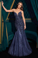 Cinderella Divine Ladivine CDS545 Strapless Mermaid Gown