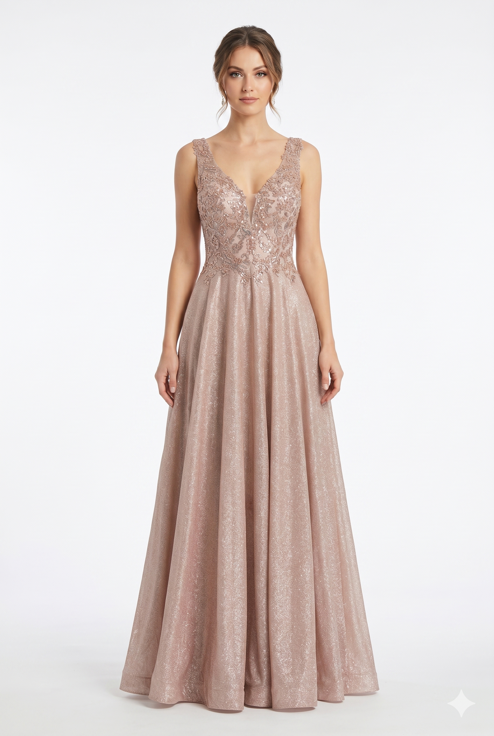 Prom Gown with Sleeveless Dress by CT-2698