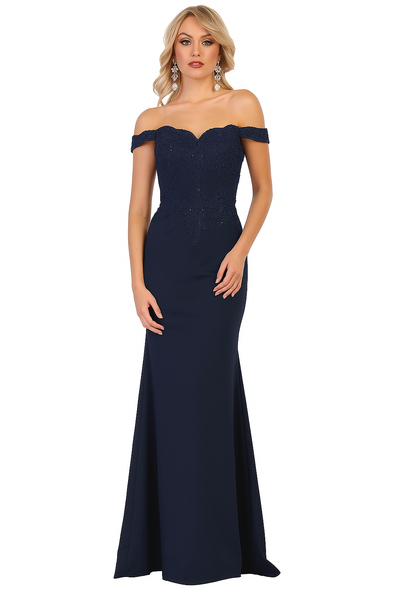 Vestido de noche elegante y ajustado MQ1529
