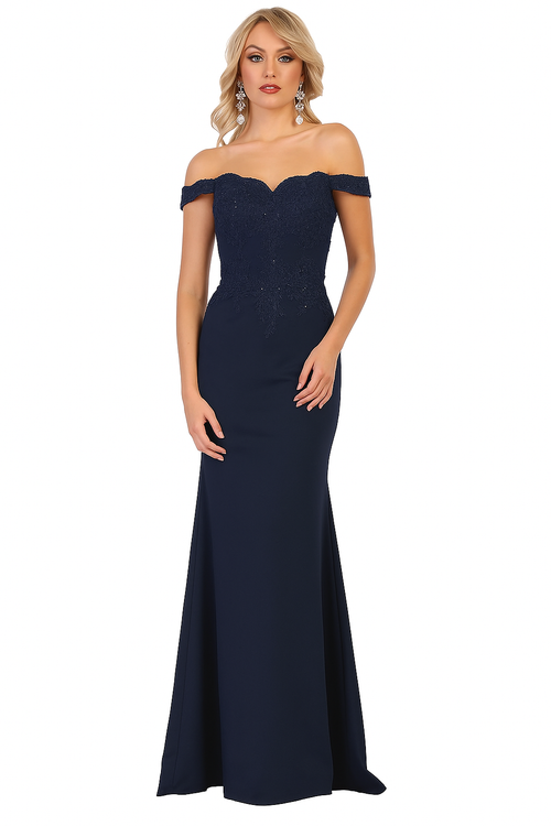 Vestido de noche elegante y ajustado MQ1529