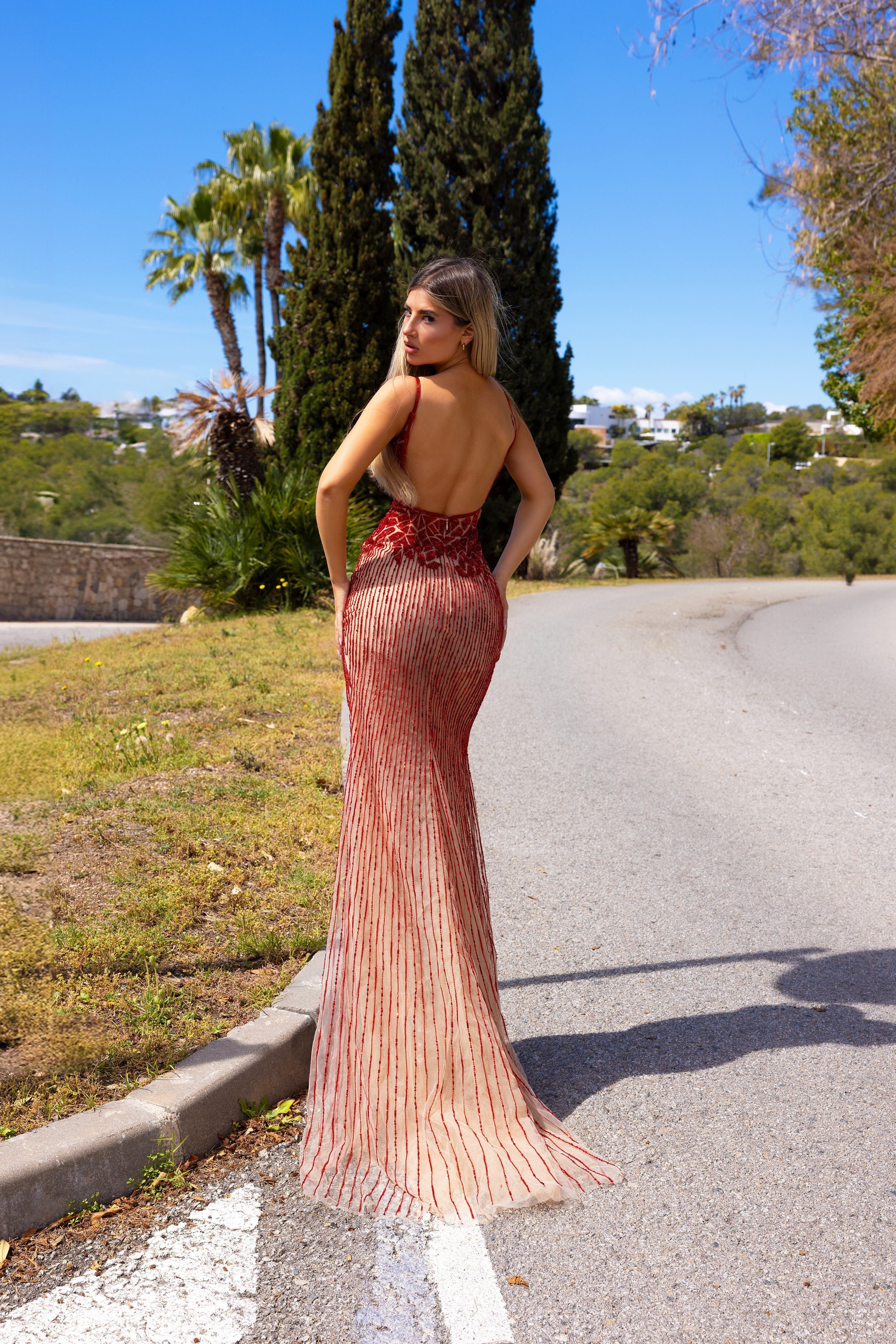 Chic and Holland Nude Dress