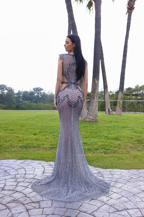 Chic and Holland Ultra Silver Dress