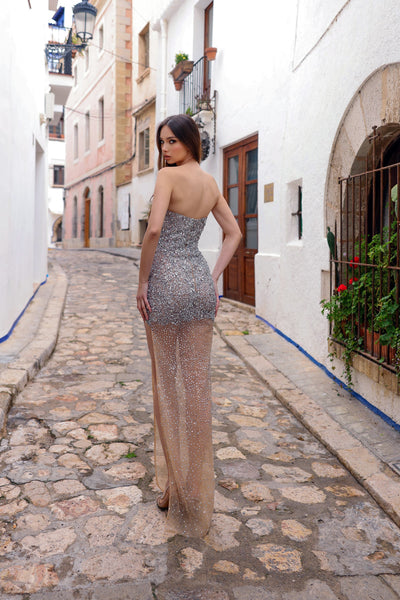 Chic and Holland Nude Dress