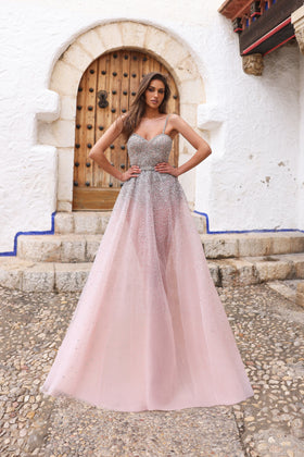 Chic and Holland AR330281 Sweetheart Beaded Ball Gown