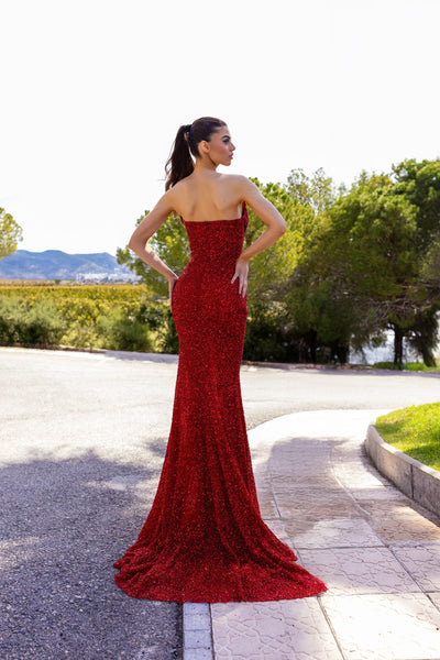 Chic and Holland Blood Red Dress