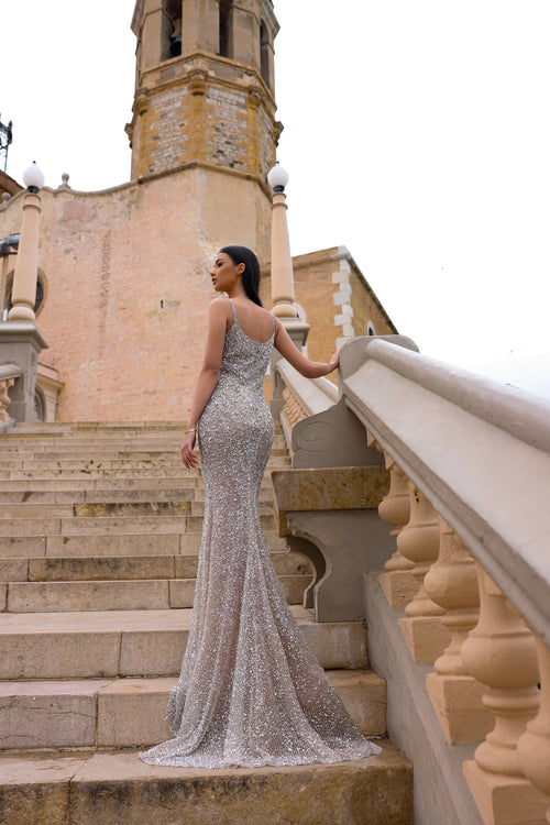 Chic and Holland Nude Dress