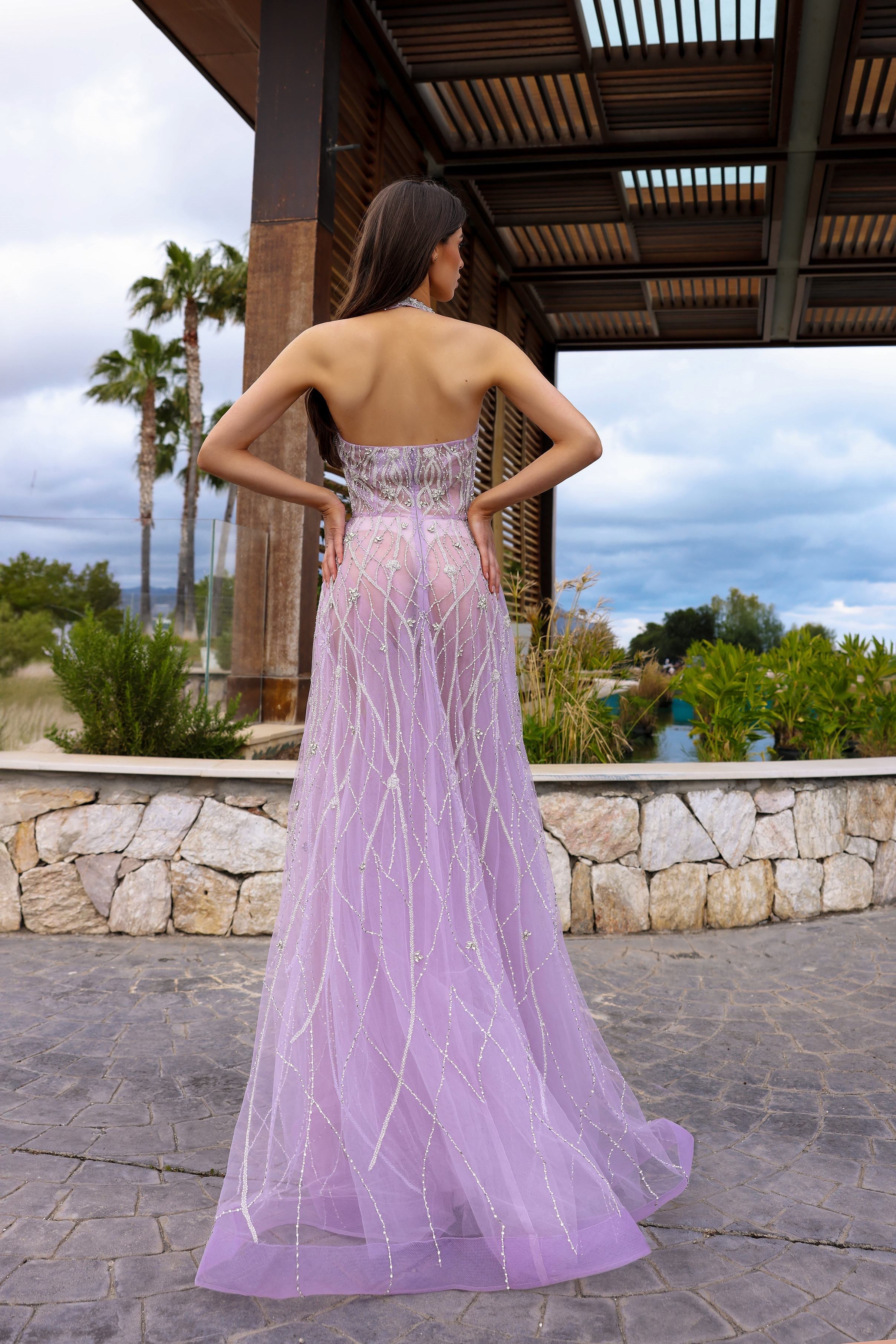 Chic and Holland Bright Lavender Dress