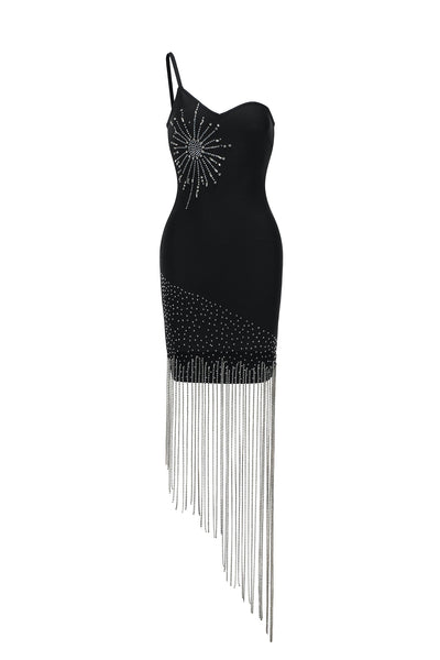 Bella Barnett Black Short Cocktail Dress