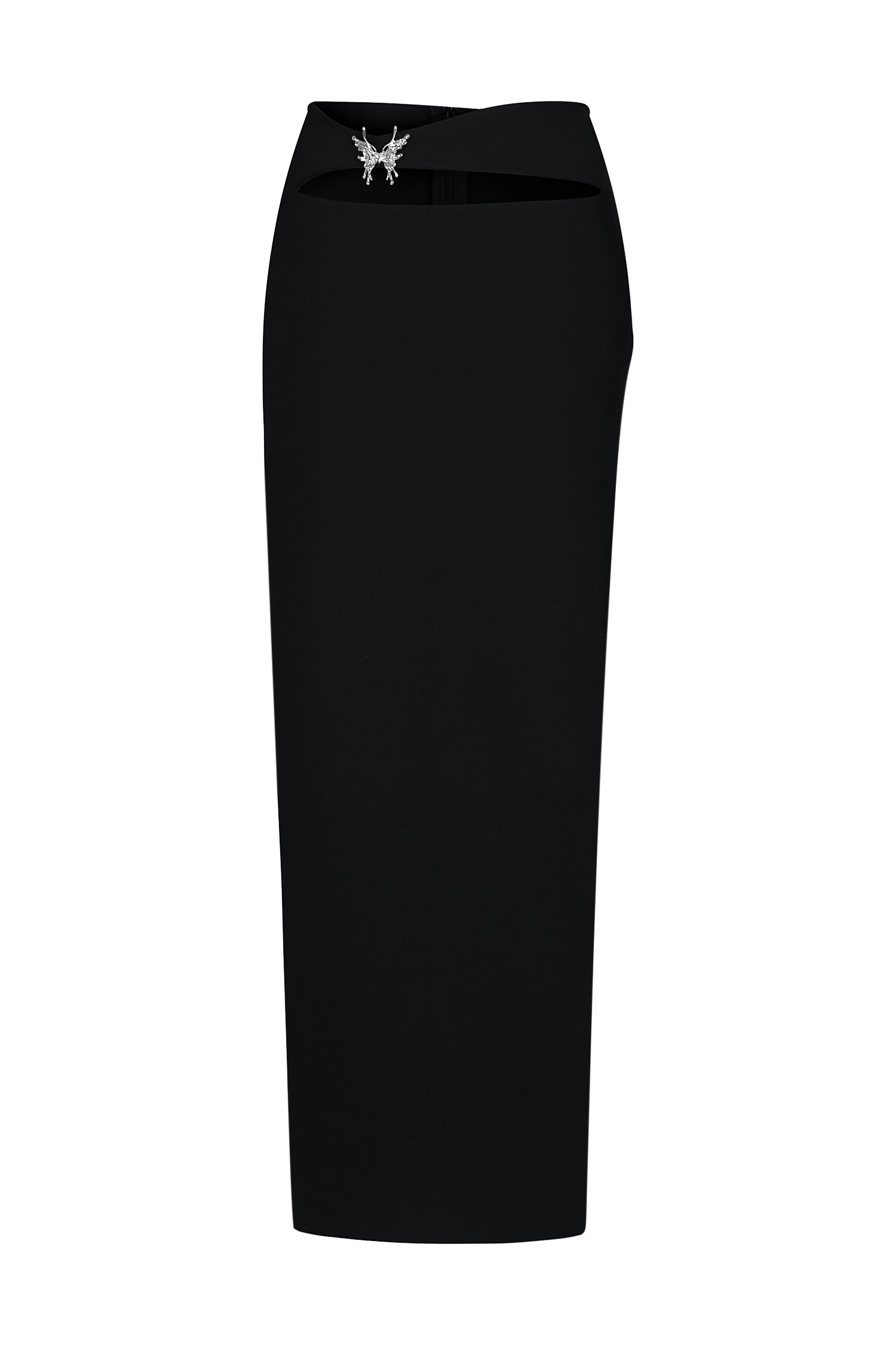Bella Barnett Susan Long Sleeves Hollow Out Butterfly Bandage Formal Evening Two-piece Set